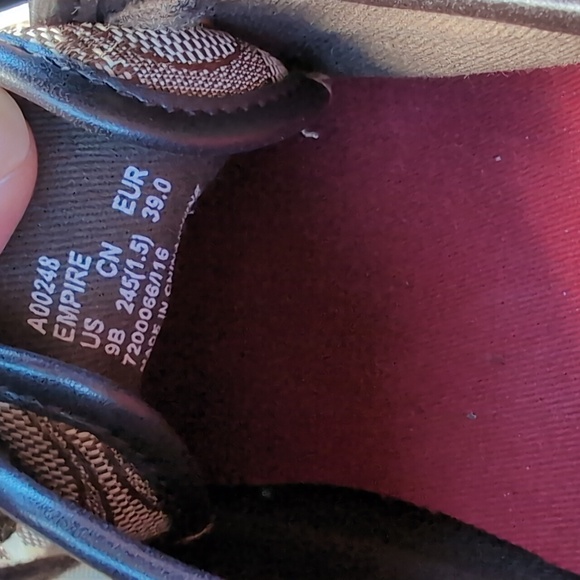 COACH Sneakers Women's Brown 9 Sneakers - Picture 4 of 4